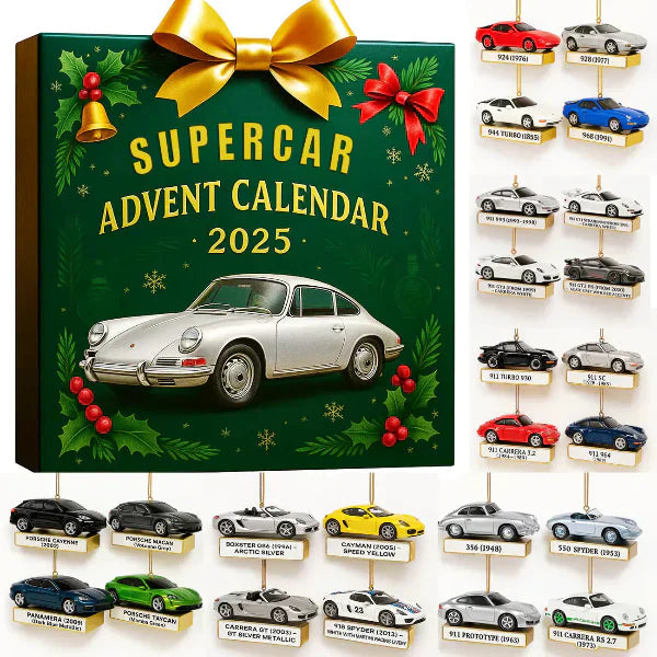 🏁Classic Cars Advent Calendar – Limited Edition Christmas 2025