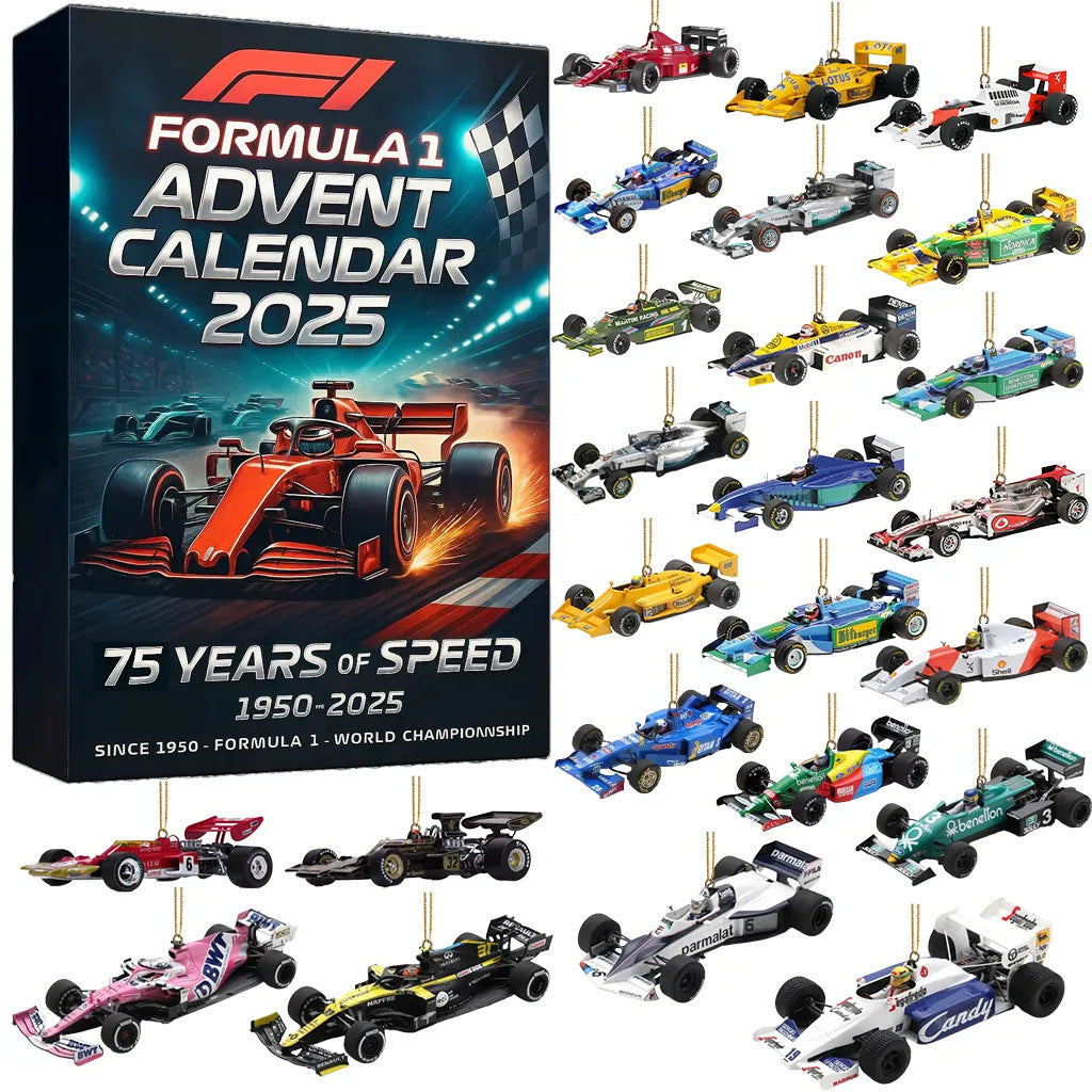🏁Formula 1 Racing Advent Calendar 2025 – Limited Collector's Edition